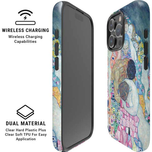 Klimt - Death and Life by Klimt iPhone 16 Pro Magsafe Impact Case